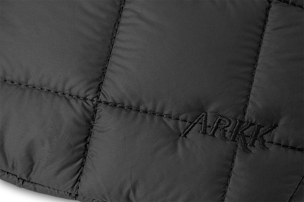 ARKK Accessories ARKK Padded Logo Bumbag | Black Bumbag